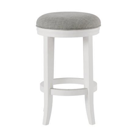 ALATERRE FURNITURE Natick Counter Height Stool, White ANNI03FDC
